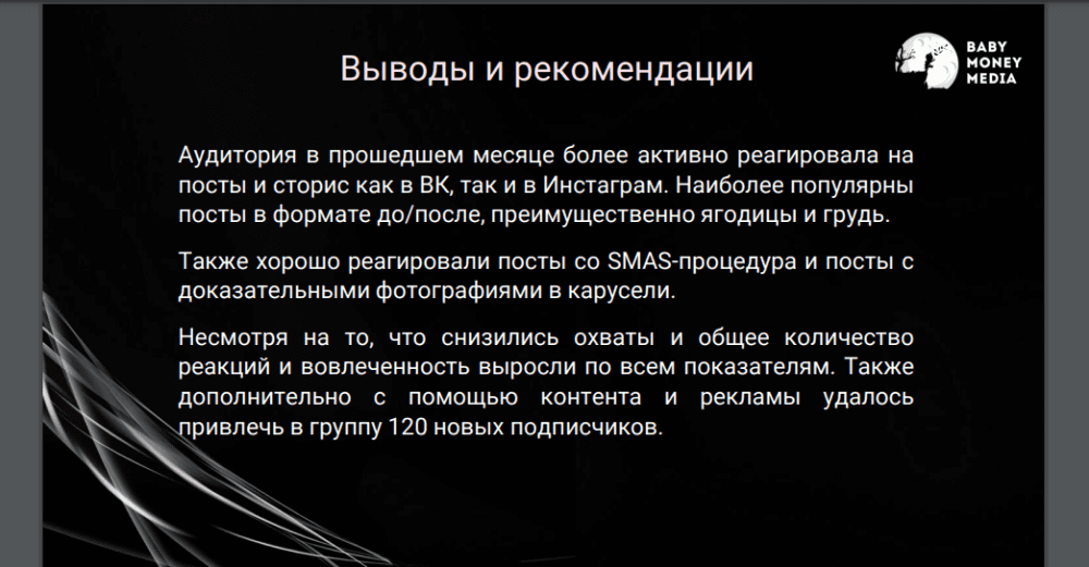 Выводы и рекомендации