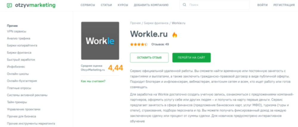 ссылки на сайт отзывы
